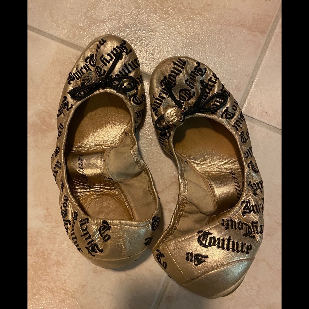 Juicy Couture ballet slippers